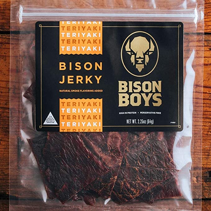 3 Pack: Teriyaki Flavored Bison Jerky