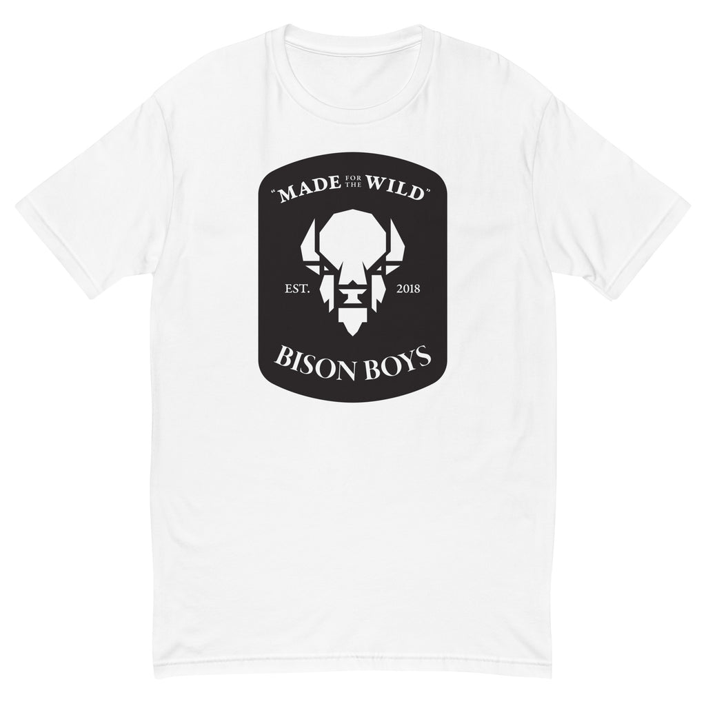 Bison Boys' Made For the Wild Tee: Black Print
