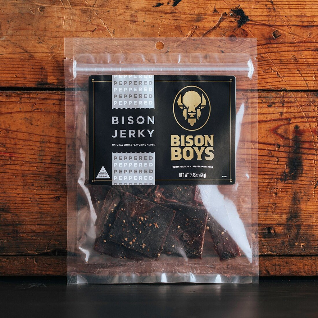 Peppered Bison Jerky
